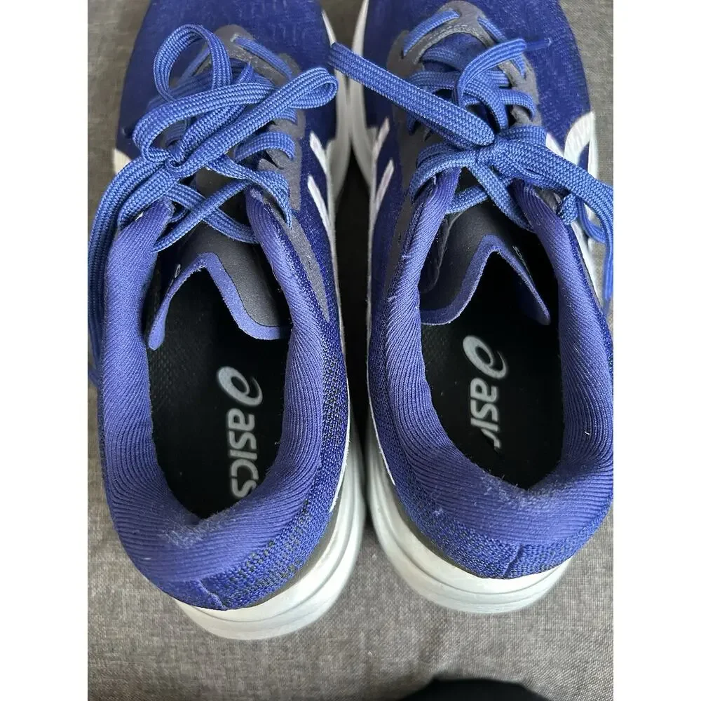 Asics‎ Dynablast 3 Shoes Womens Size 8.5 Blue White Running Sneaker 1012B289